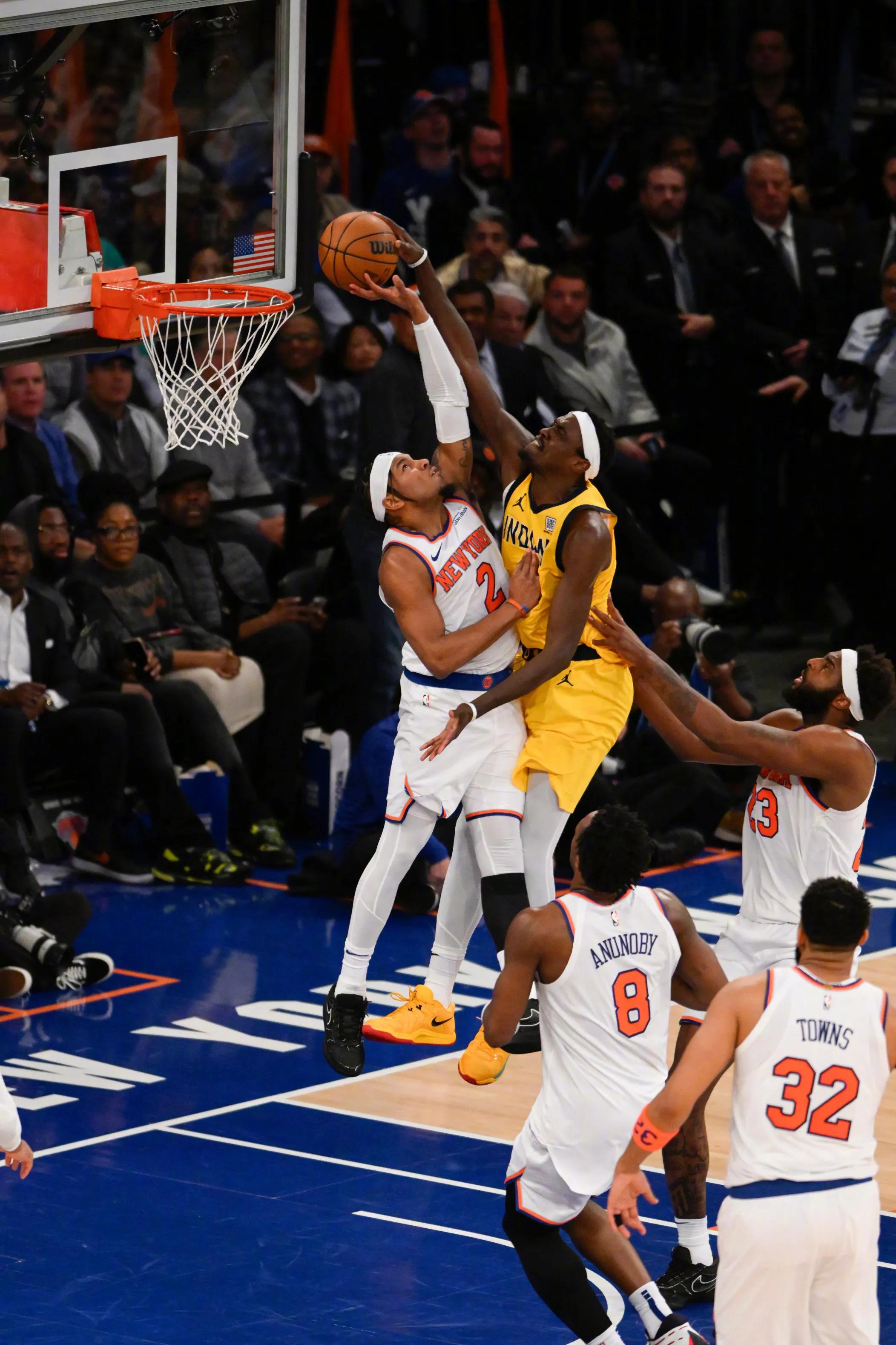 包含NBA总决赛赛程吃紧，纽约尼克斯转会期更衣室发声，底气十足，身体对抗强度拉满的词条